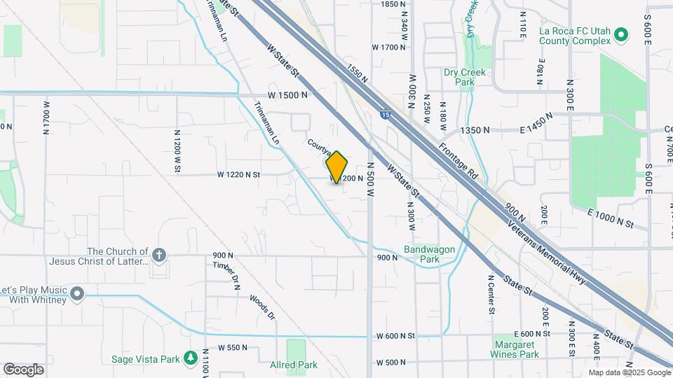 689 W 1200 N Map and Location Details