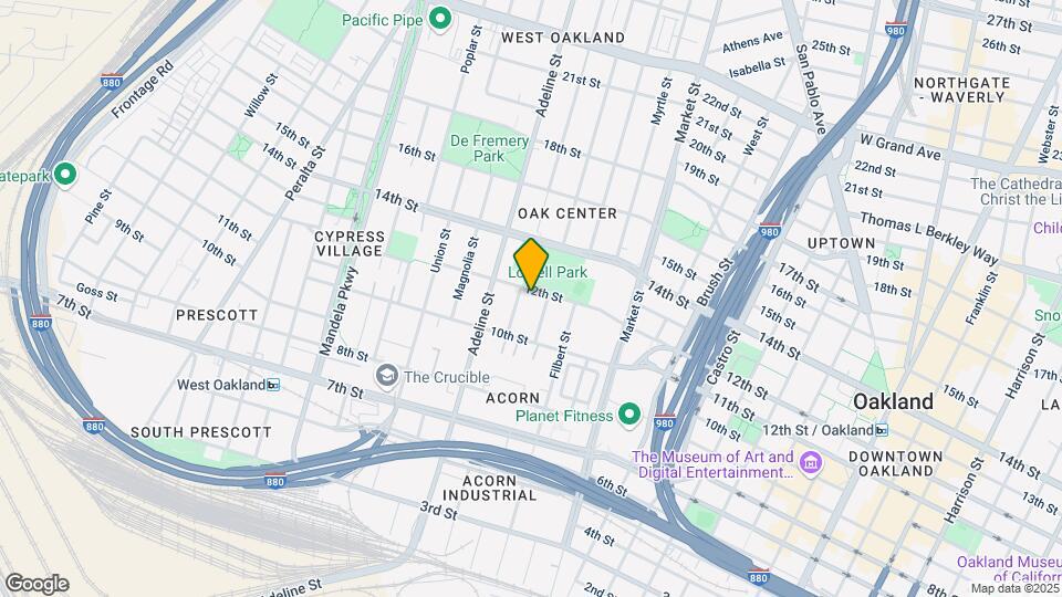 1077 12th St Map and Location Details
