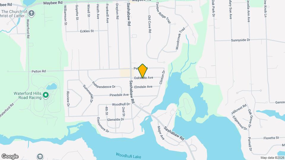 4445 Oakvista Ave Map and Location Details