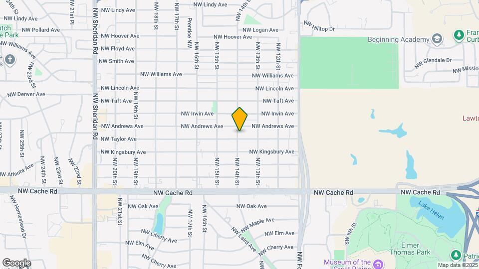 1317 NW Taylor Ave Map and Location Details