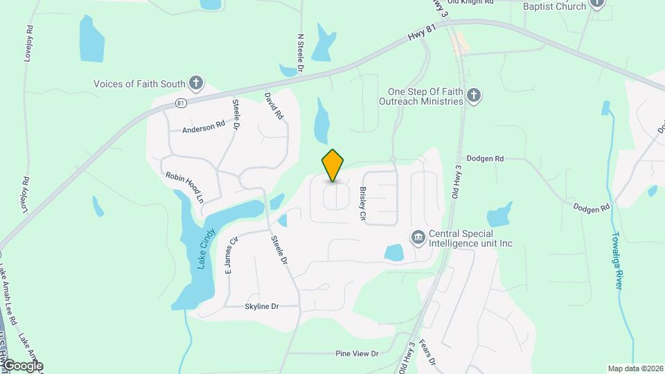 501 Gonzaga Cir Mapa y Detalles de la Ubicación