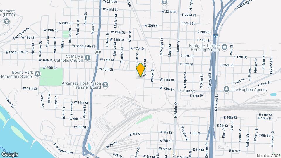 520 W 14th St, Unit B Map and Location Details