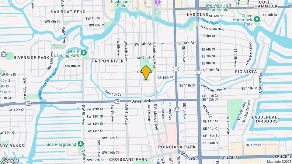 100 SW 10th St Mapa y Detalles de la Ubicación