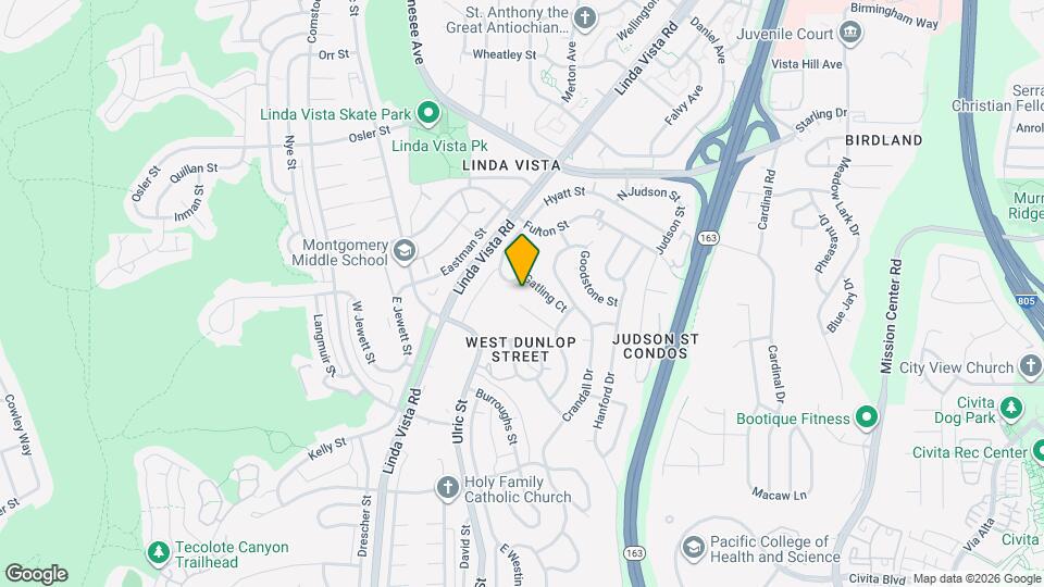 2409 Fleetwood St Map and Location Details