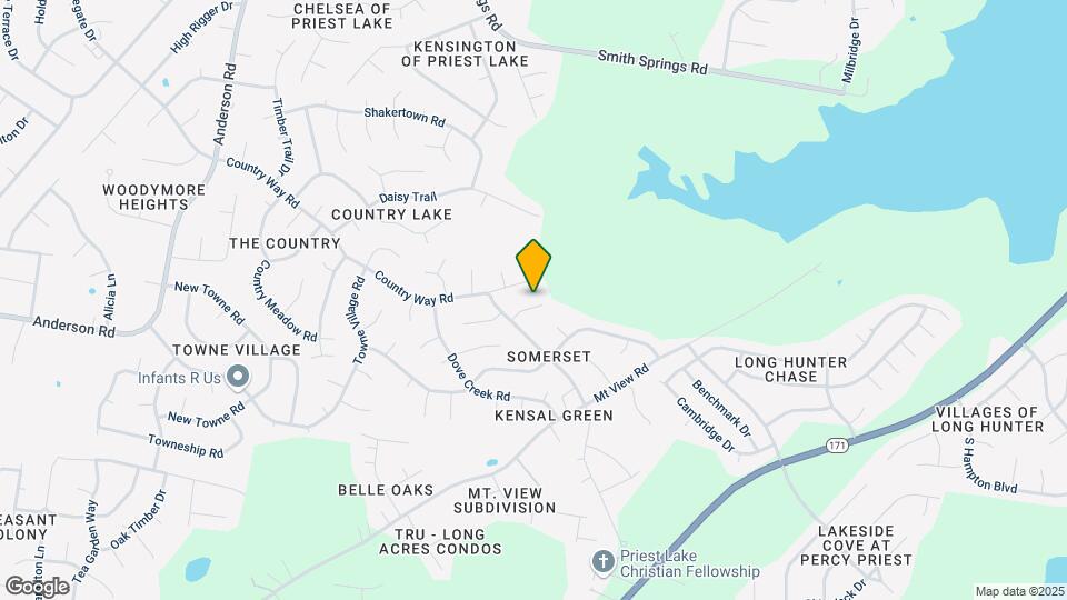1217 Huntingboro Ct Map and Location Details