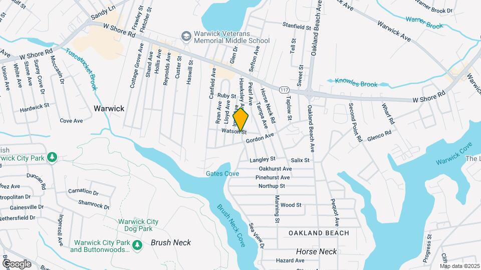 135 Hawksley Ave Map and Location Details