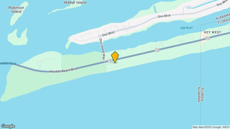 28814 Perdido Beach Blvd Map and Location Details