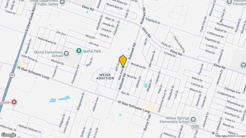 4206 Alan Kent Dr Map and Location Details