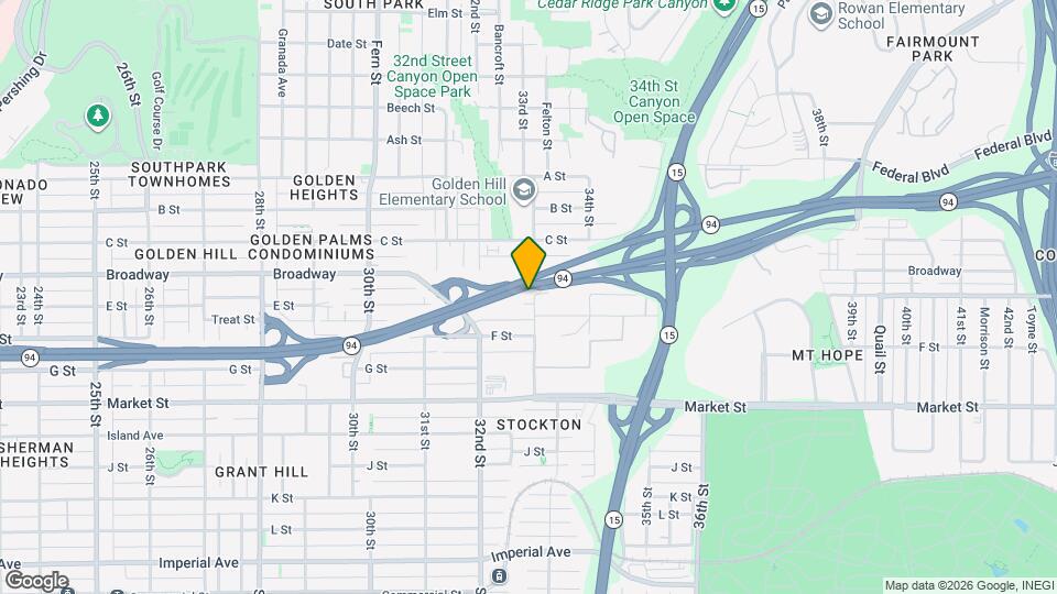 904 33rd St Map and Location Details