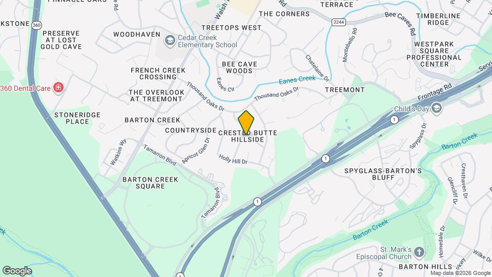 1805 Winter Park Rd Map and Location Details
