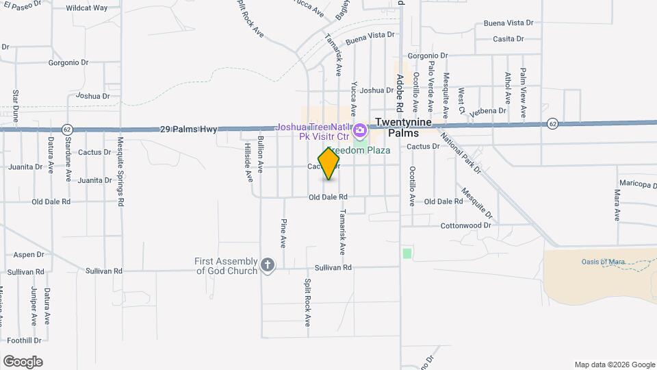 6667 Desert Queen Ave Map and Location Details