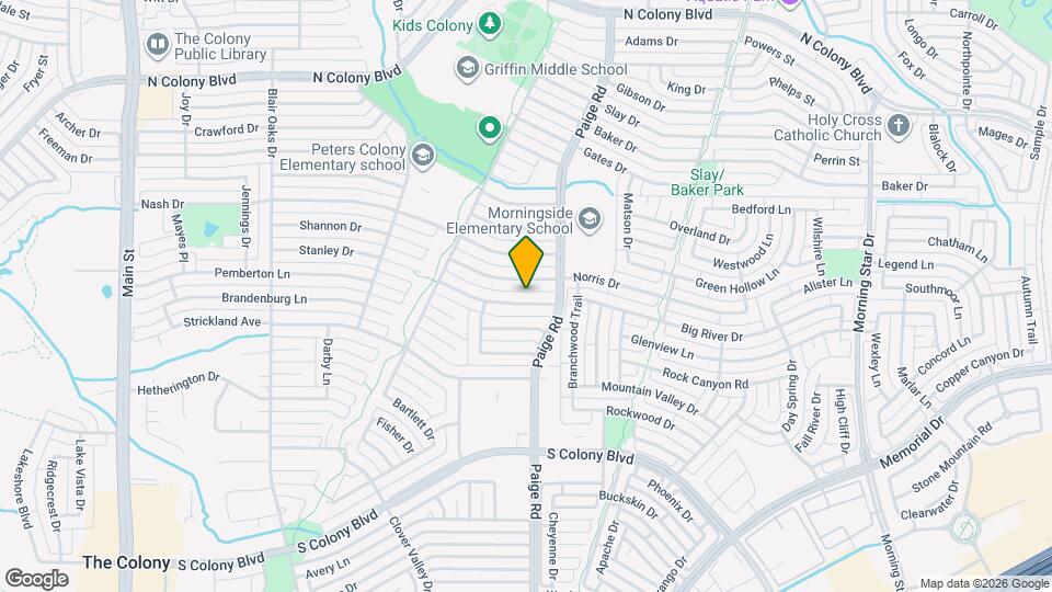 5329 Knox Dr Map and Location Details