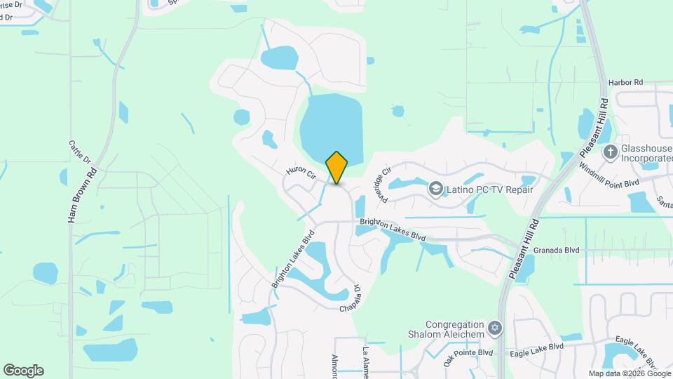 2418 Huron Cir Map and Location Details