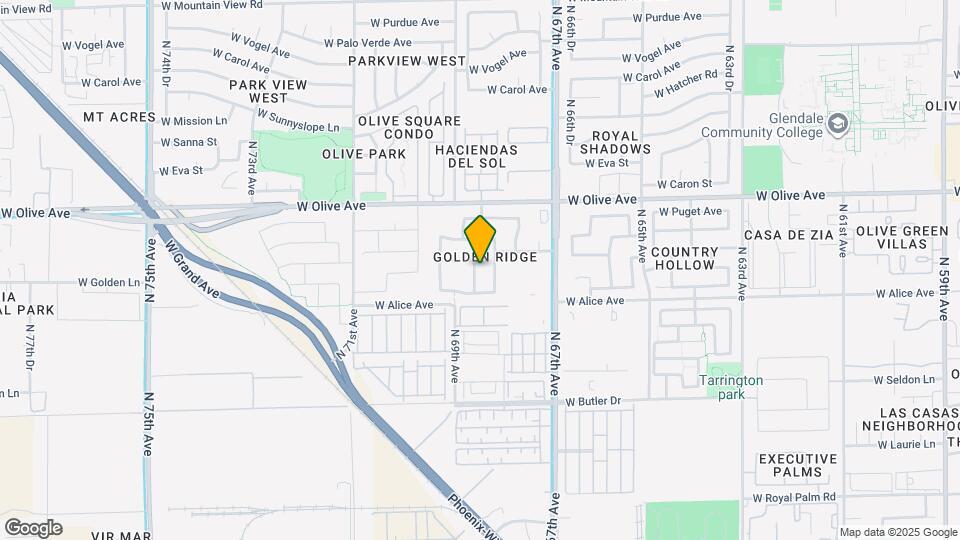 8621 N 68th Ln Map and Location Details