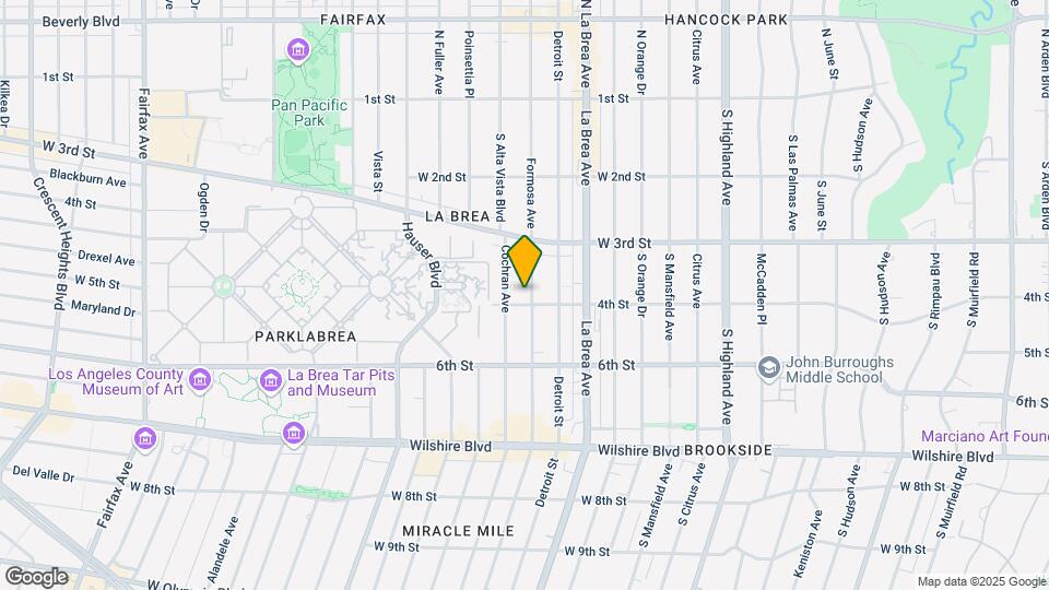 359 S Cloverdale Ave Map and Location Details