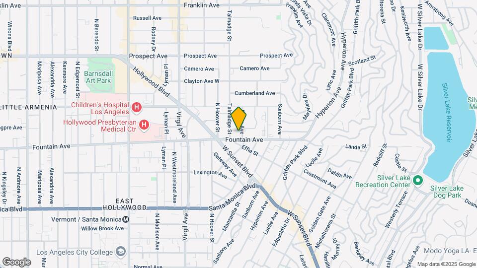 1315 Bates Ave Mapa y Detalles de la Ubicación