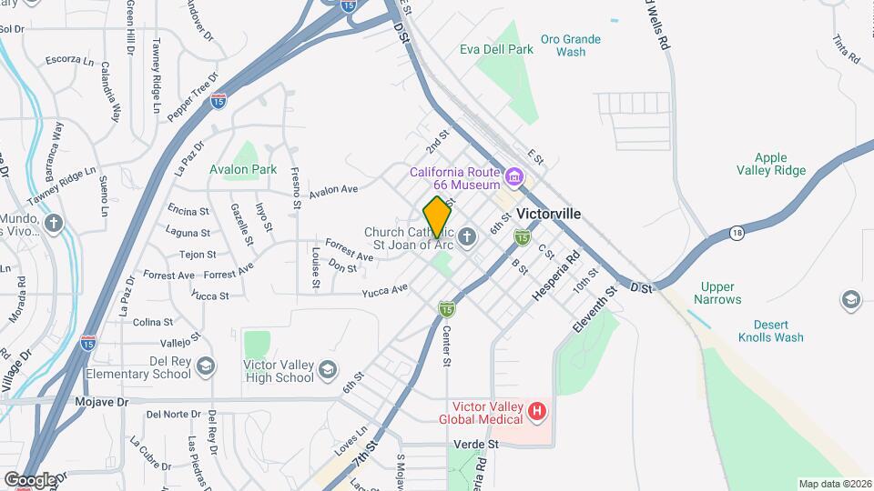 15484 5th St, Unit 15486 Mapa y Detalles de la Ubicación