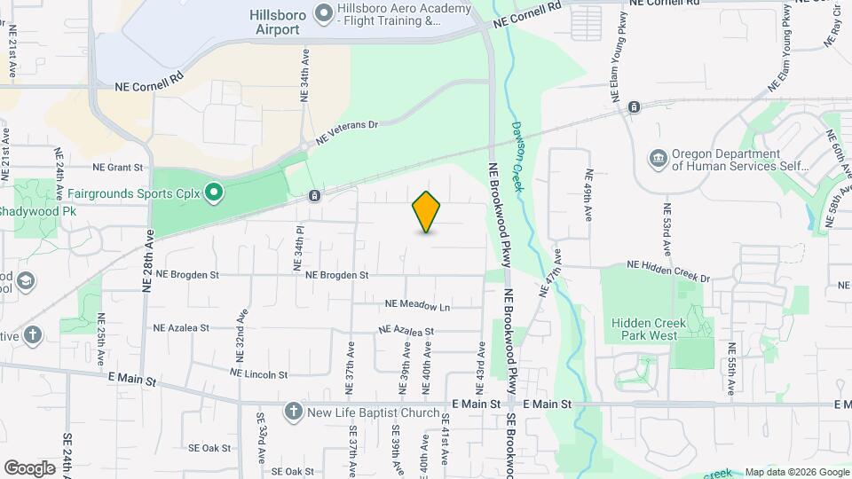 4019 NE Jackson St Map and Location Details