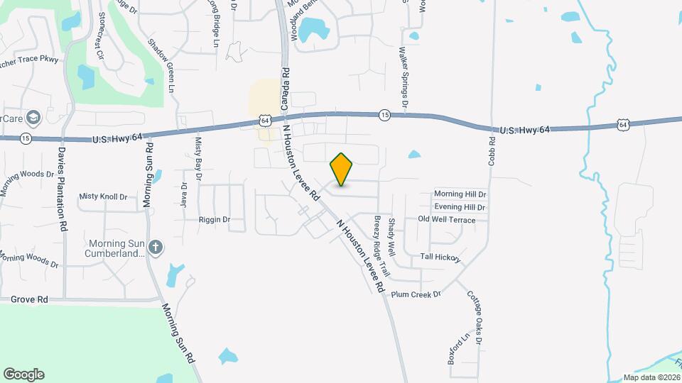 10000 Houston Birch Dr Map and Location Details