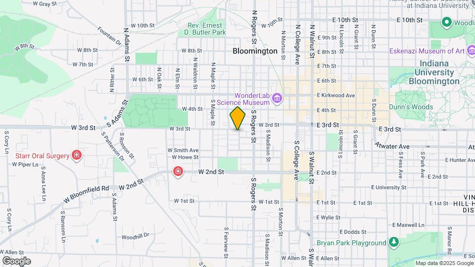 320 S Jackson St Map and Location Details