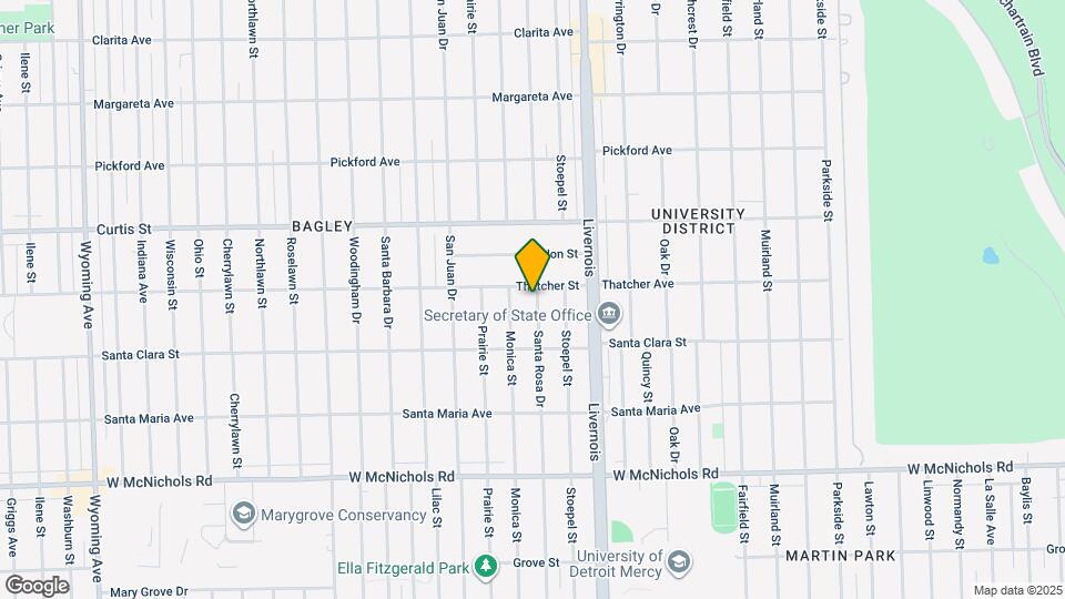 17601 Santa Rosa Dr Map and Location Details