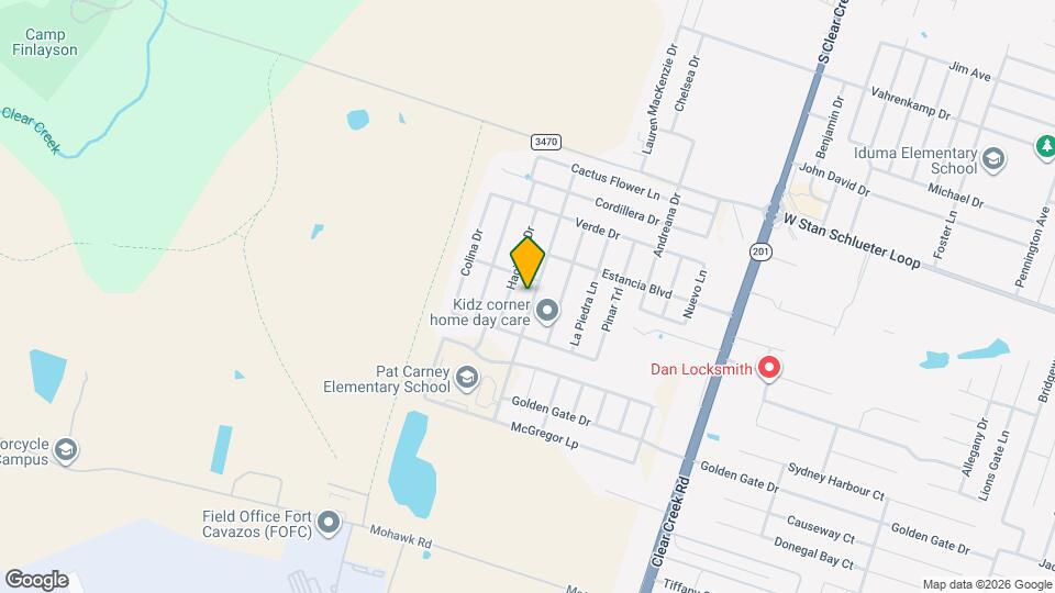 5205 Azura Wy Map and Location Details