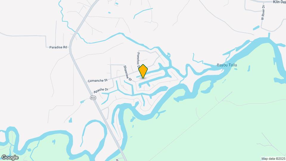 6033 Kiowa St Map and Location Details