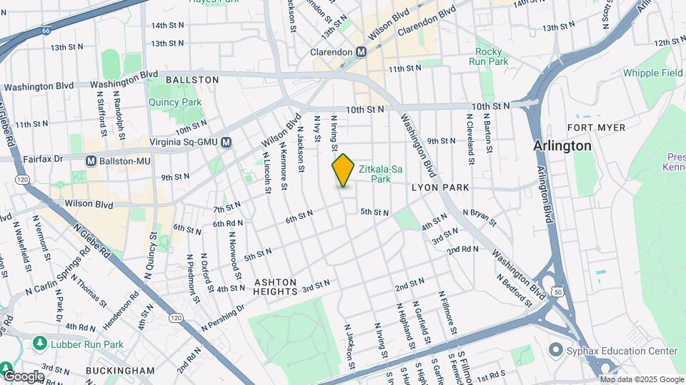 Irving Apartments Mapa y Detalles de la Ubicación
