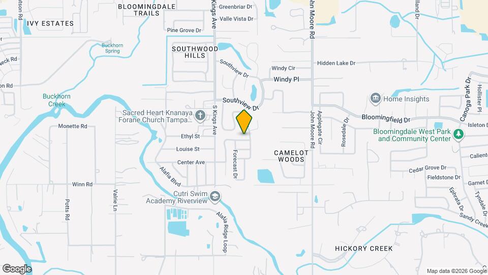 604 Breezeway Ct Map and Location Details