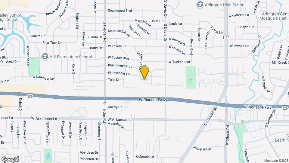 1307 Columbine Ct Map and Location Details