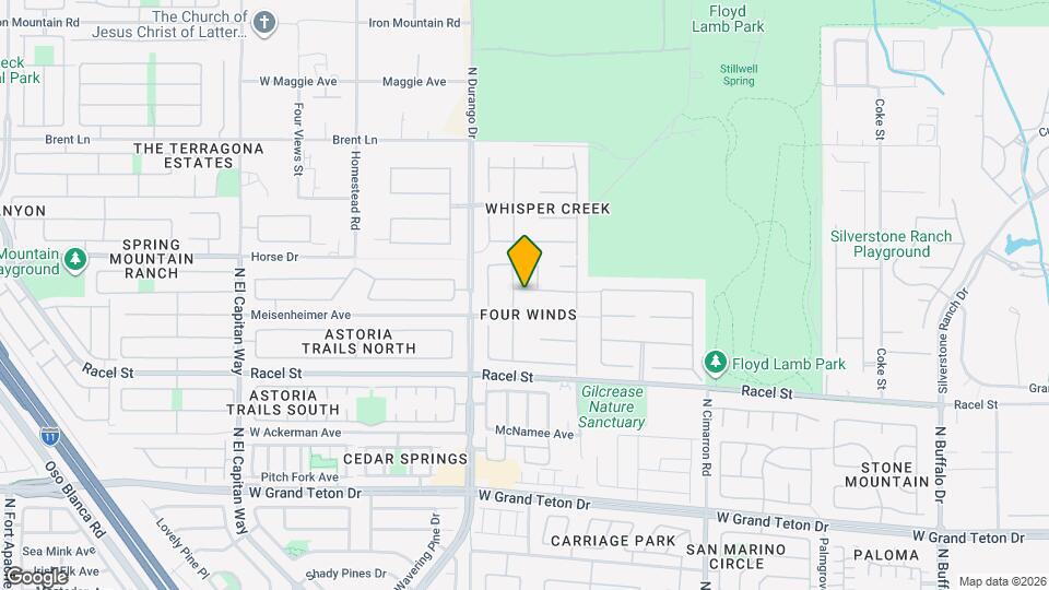 8237 Cabin Springs Ave Map and Location Details