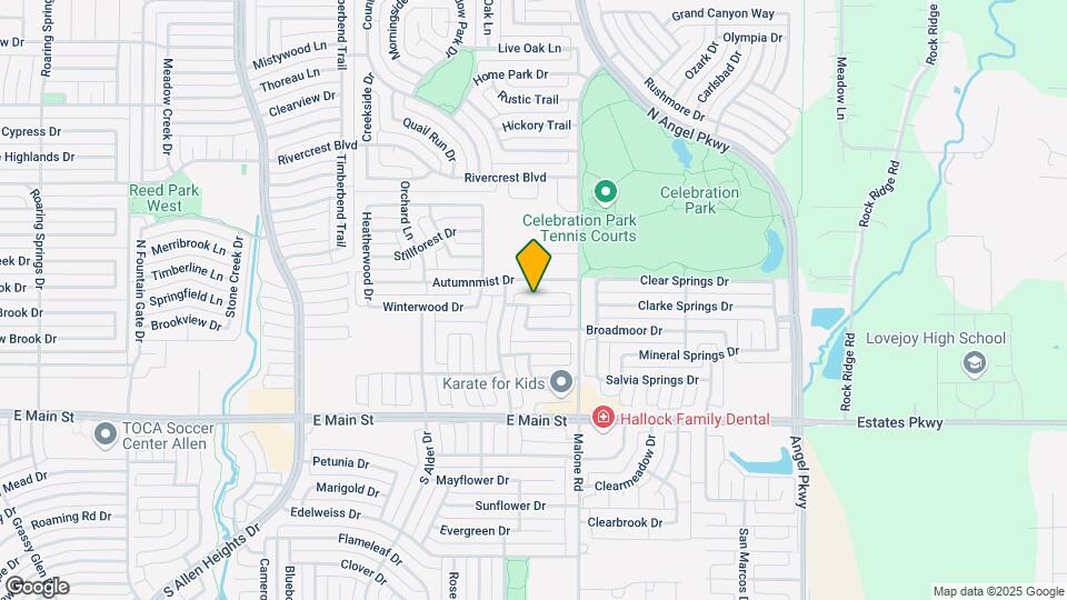 1517 Fallcreek Ct Map and Location Details