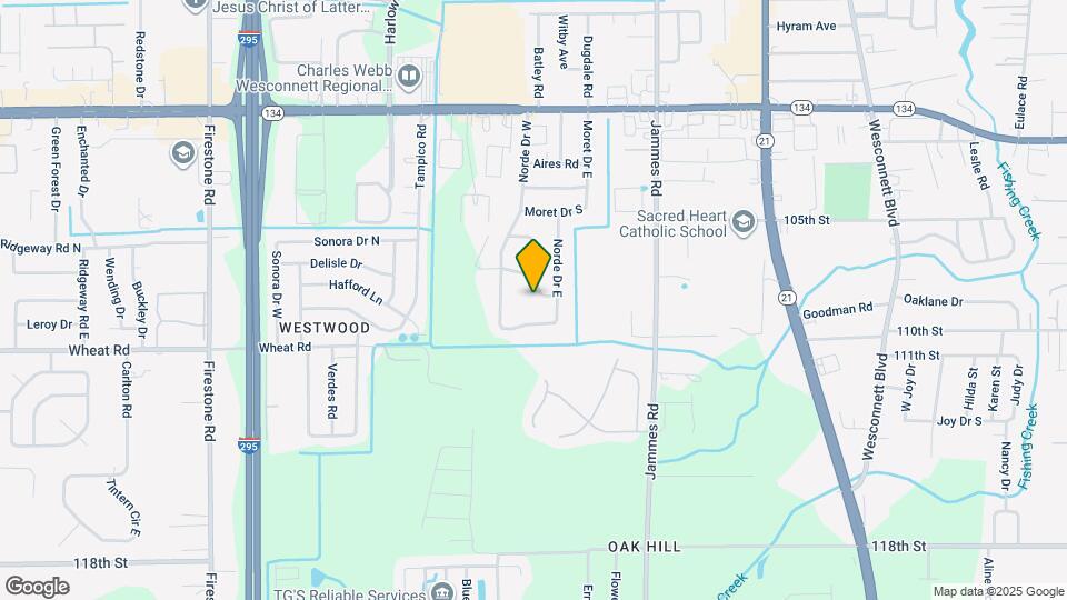 6532 Albicore Rd Map and Location Details