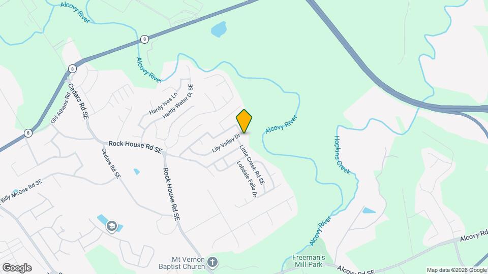 1980 Lily Valley Dr Map and Location Details