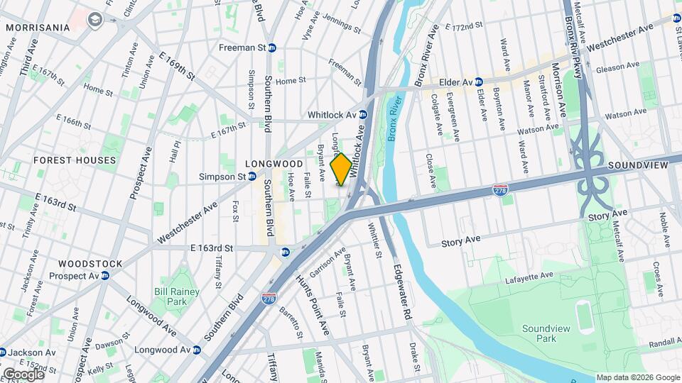 1010 Longfellow Ave Map and Location Details