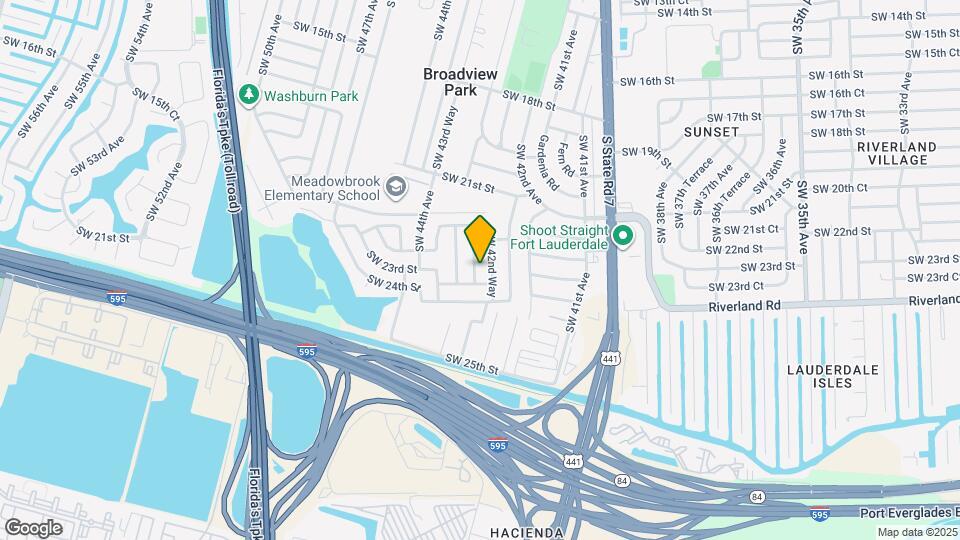 2280 SW 43rd Ave Map and Location Details