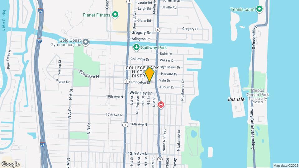 221 Princeton Dr Map and Location Details