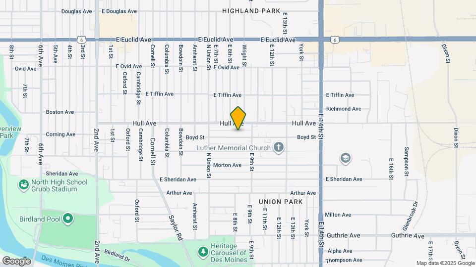 816 Boyd St Map and Location Details