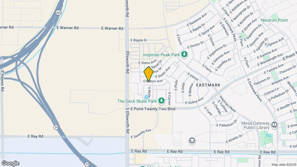 9322 E Strobe Ave, Unit 2878 Map and Location Details