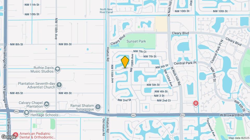 10840 NW 6th St Map and Location Details