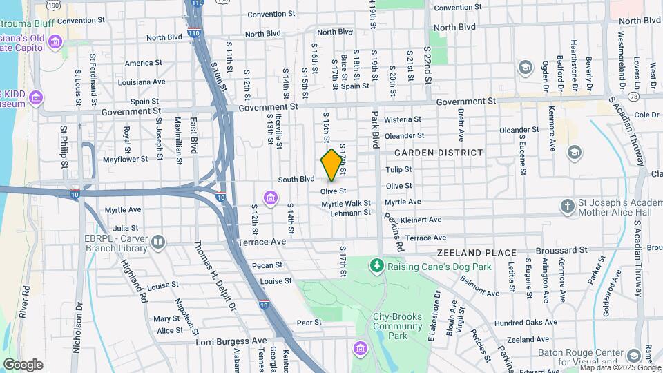 923 S 16th St Map and Location Details
