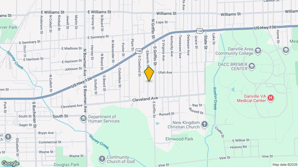 217 Edwards St Map and Location Details