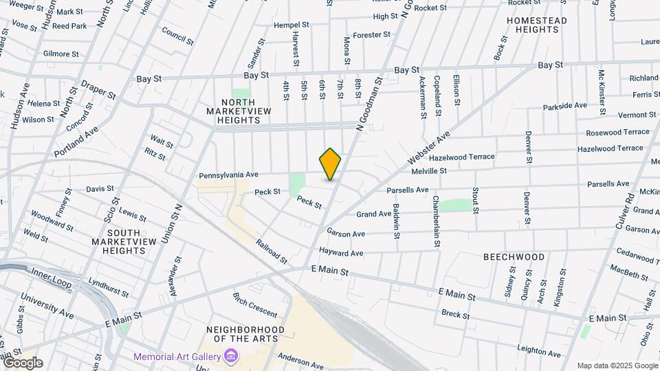 641 N Goodman St Mapa y Detalles de la Ubicación