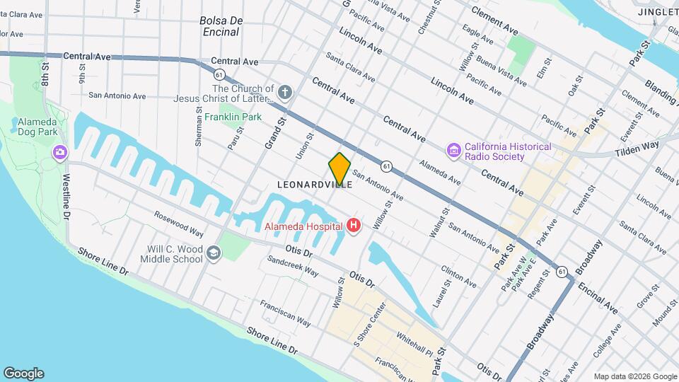 922 Chestnut St Mapa y Detalles de la Ubicación