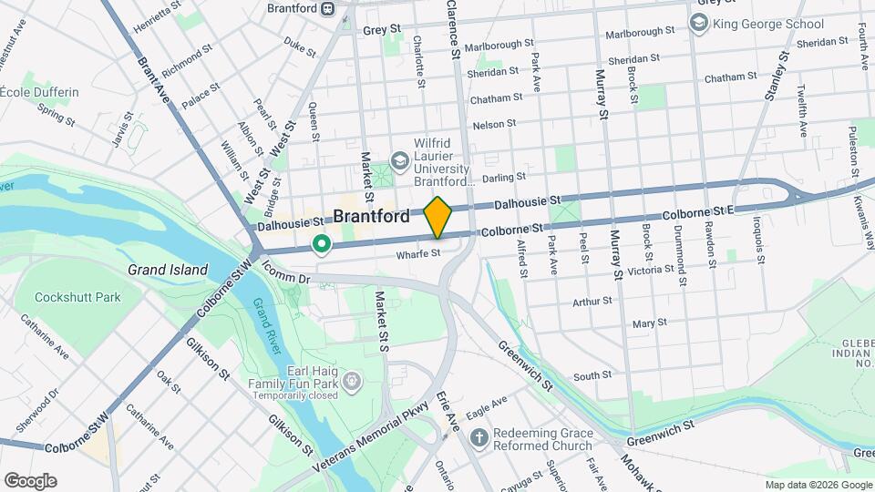 251 Colborne St Map and Location Details