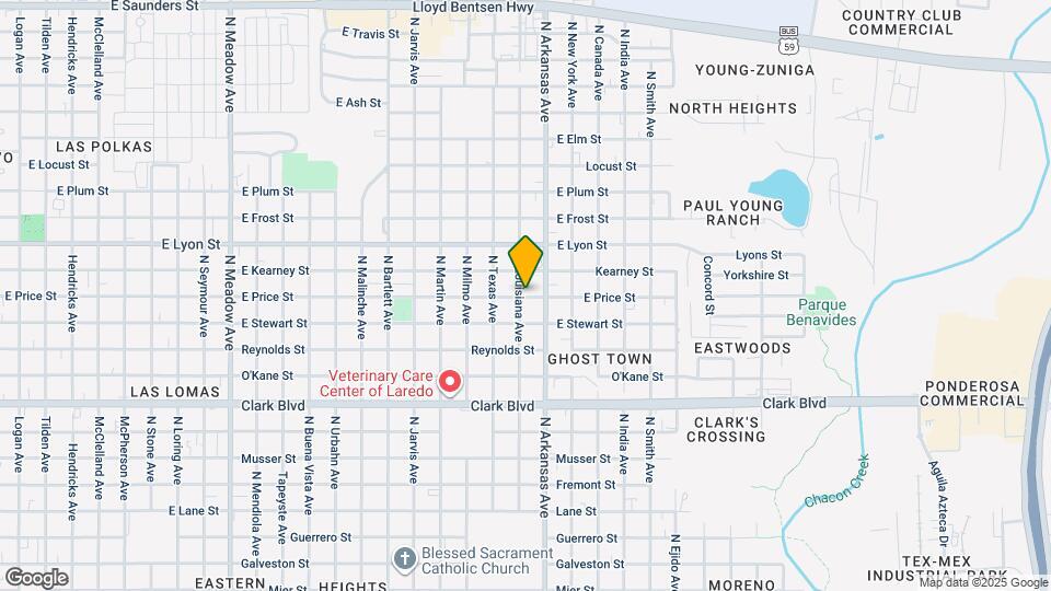 2718 E Price St Map and Location Details