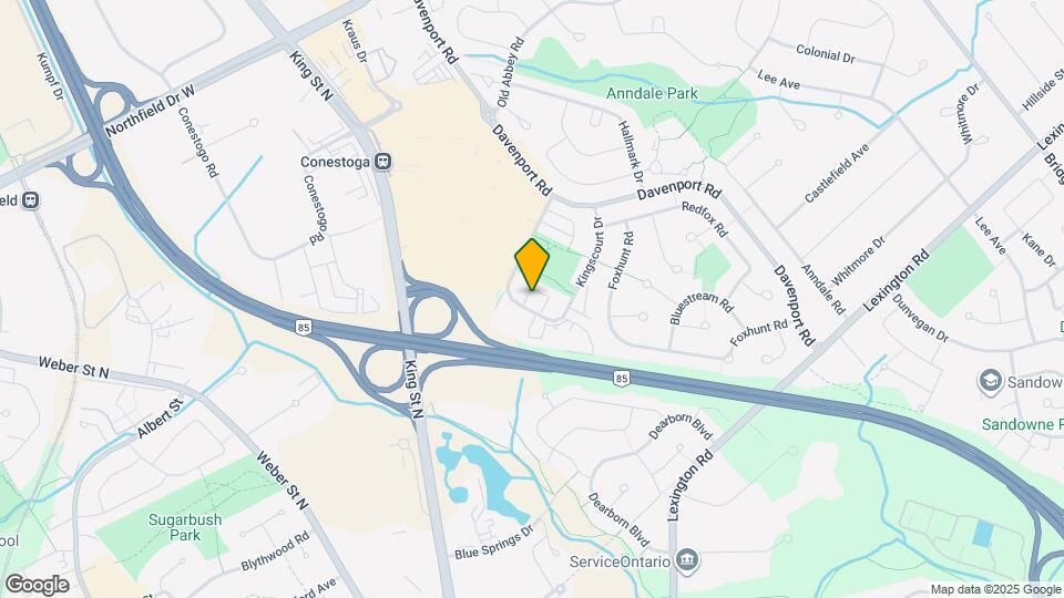 415 Kingscourt Dr Map and Location Details