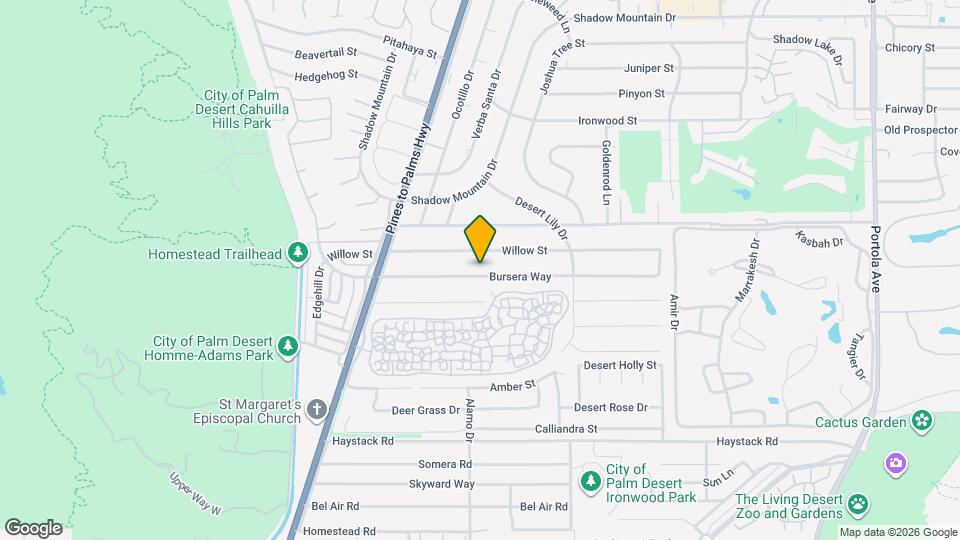 72996 Bursera Way Map and Location Details