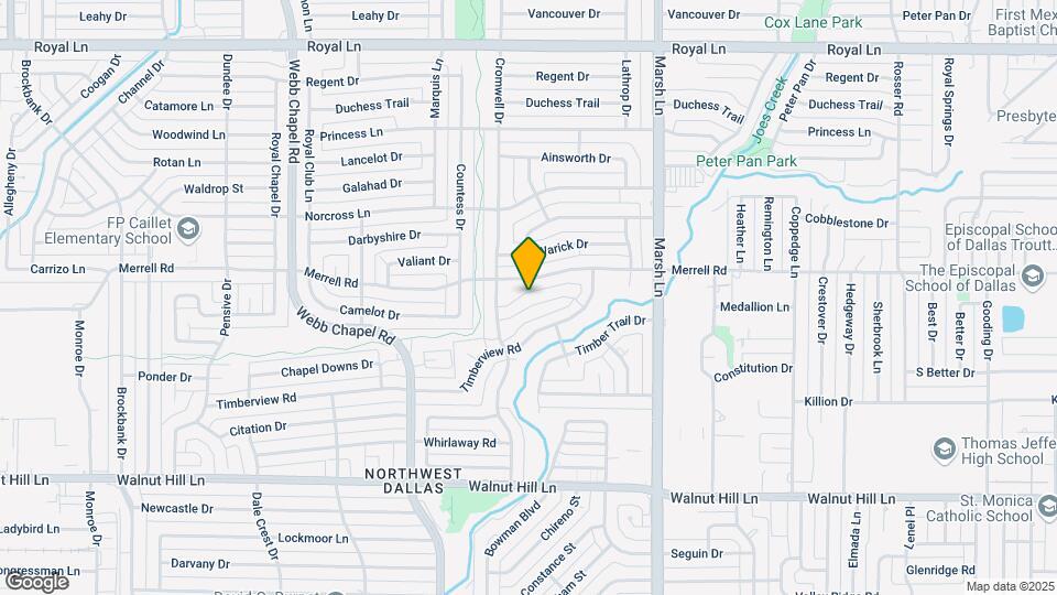 3535 Flaxley Dr Map and Location Details