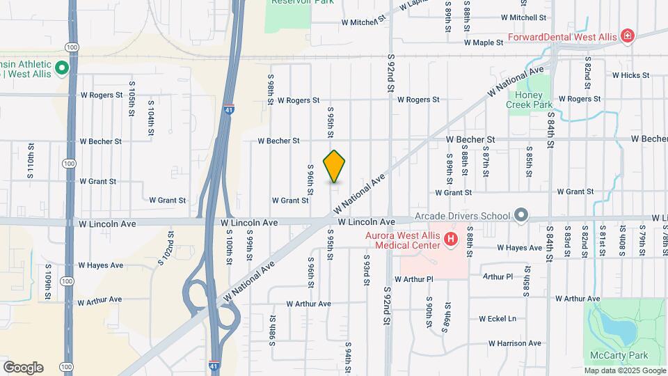 2176-2172 S 95th St Map and Location Details